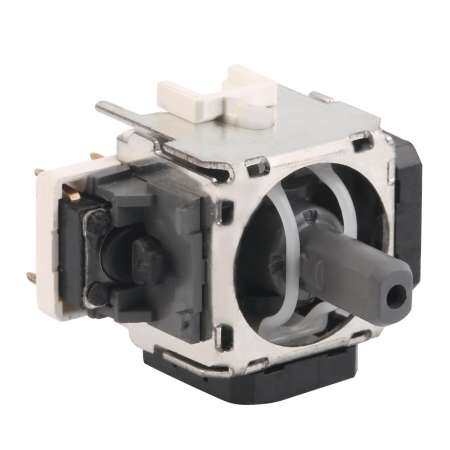 Black ABS% 2B Metal 2pcs อะไหล่ทดแทน Perfect 3D Controller จอยสติ๊กสำหรับ PlayStation 4 PS4