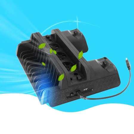 OSMAN มัลติฟังก์ชั่ขาตั้งซีดีคู่สำหรับ PS4 ชุดคอนโซล