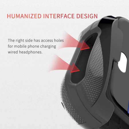 MOCUTE 058 ไร้สายบลูทูธ Singe - มือจอยควบคุมเกม Telescopic โทรศัพท์สำหรับ Android/สมาร์ทโฟนระบบ IOS - สีดำ