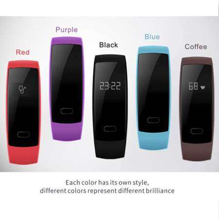 QS80 สมาร์ทแบนด์ความดันโลหิตวัดอัตราการเต้นของหัวใจนาฬิกา Pedometer นาฬิกาชีพจรฟิตเนสติดตามสร้อยข้อมืออัจฉริยะเชื่อมต่อ - นานาชาติ