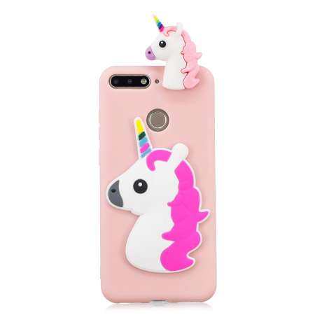 Lucky-G For HUAWEI Honor 7A High Edition 3D Cute Cartoon Animal TPU Anti-scratch Non-slip Protective Cover Back Case Style:HUAWEI Honor 7A High Edition