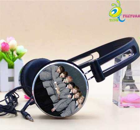 BTS DIY DEEP BASS หูฟังแบบพกพาสำหรับโทรศัพท์/MP3/MP4/คอมพิวเตอร์/PC/เพลงของขวัญ