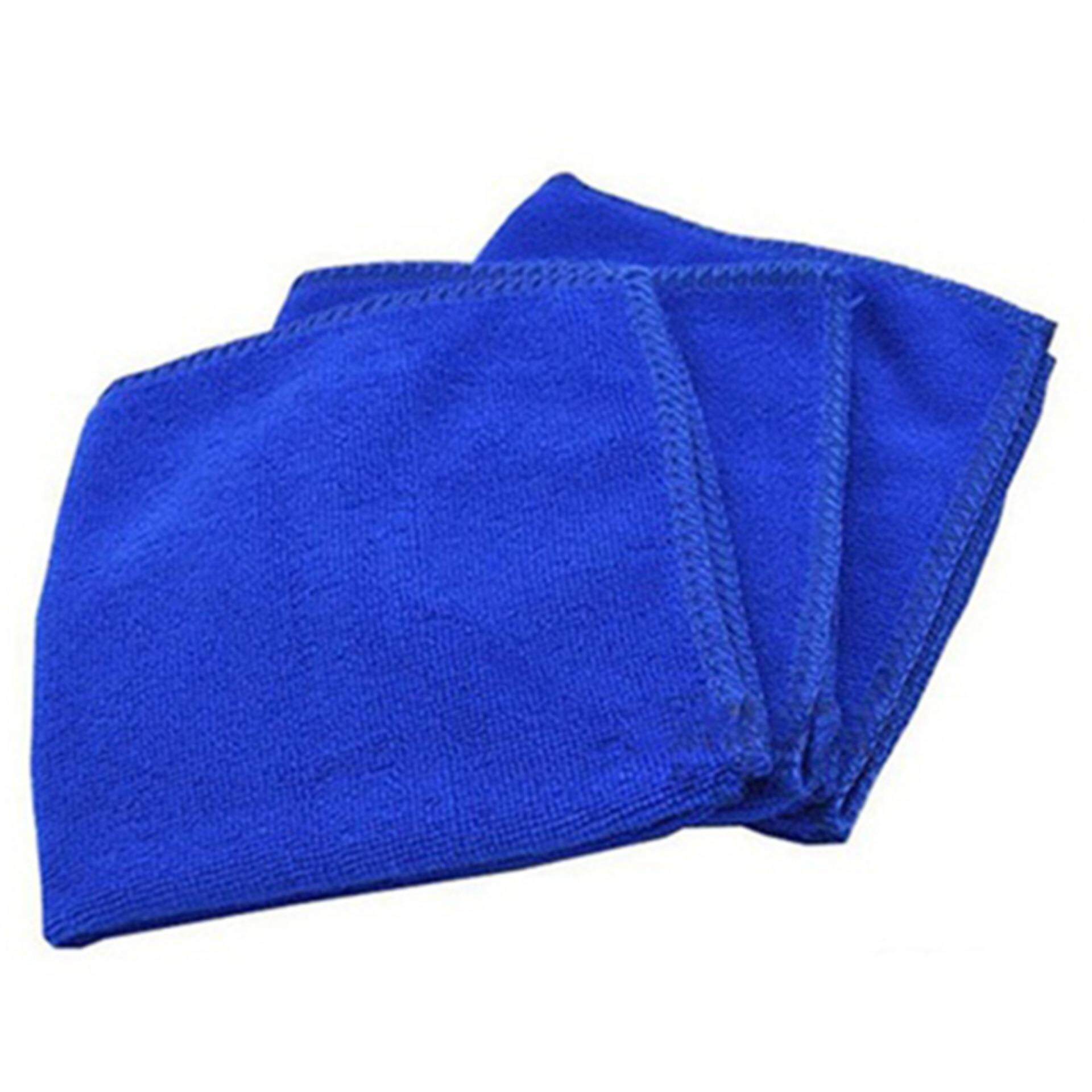 5/Soft Auto Car Microfiber Wash Cloth Cleaning Towels Hair Drying Duster QTY:5PCS - intl