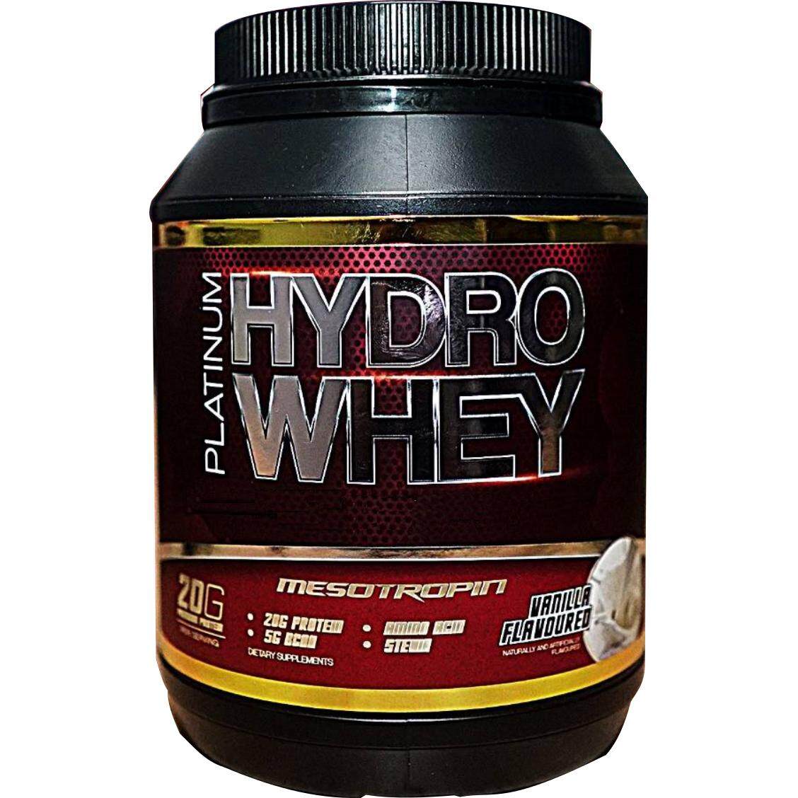 Hydro Whey Protein (Halal) (Vanilla Flavour) - New Mesotropin Fast Muscle Recovery (33 Servings)