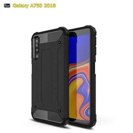สำหรับซัมซุงกาแล็คซี่ A7 2018 เคสซิลิโคนกันกระแทก Slim Hard ยางเหนียว Dual Layer เกราะเคสสำหรับกาแล็คซี่ A750 โทรศัพท์