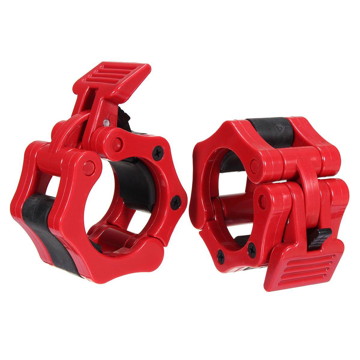 รีวิว 1 Pairs 25mm Olympic Barbell Lock Clamp Collar Clip Dumbbell