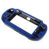 Miracle Shining Aluminum Brushed Plated Plastic Case Skin Protect Cover for ps vita Blue