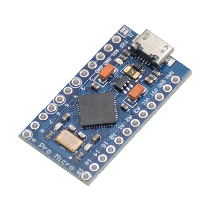 Pro Micro ATmega32U4 5V 16MHz Thay Thế ATmega328, Dành Cho Arduino Pro Mini Với Tiêu Đề Pin 2 Hàng Giao Diện Usb Mini Cho Leonardo