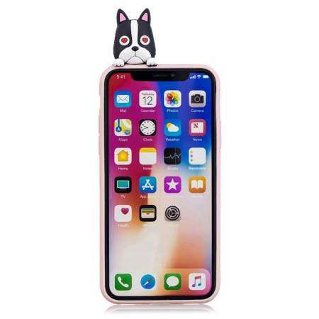 PERFECT สำหรับ iPhone XS MAX เคสหลัง Ultra ผอมบางนุ่ม TPU 3D น่ารักการ์ตูนเคสโทรศัพท์มีลาย Anti - Scratch ฝาครอบป้องกันคนรัก Unicorn