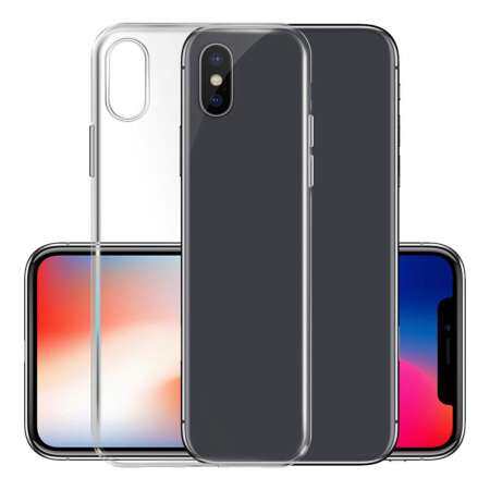 Versea Anti - Scratch Soft TPU กรณีเคสป้องกันการกระแทกสำหรับ iPhone XS MAX ฟรี XS MAX ฟิล์มกันรอยกันกระแทก