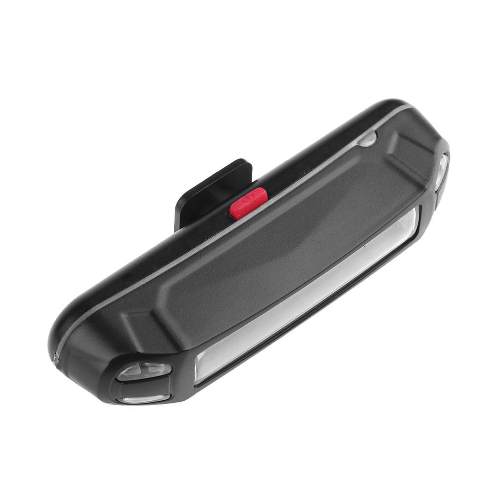 USB Rechargeable 100LM LED Bicycle Rear Taillight Waterproof Warning Lamp
