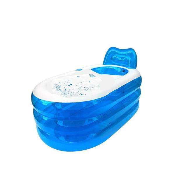 Blowup Người Lớn Spa PVC Gấp Di Động Bồn Tắm Ấm Bơm Hơi Tắm