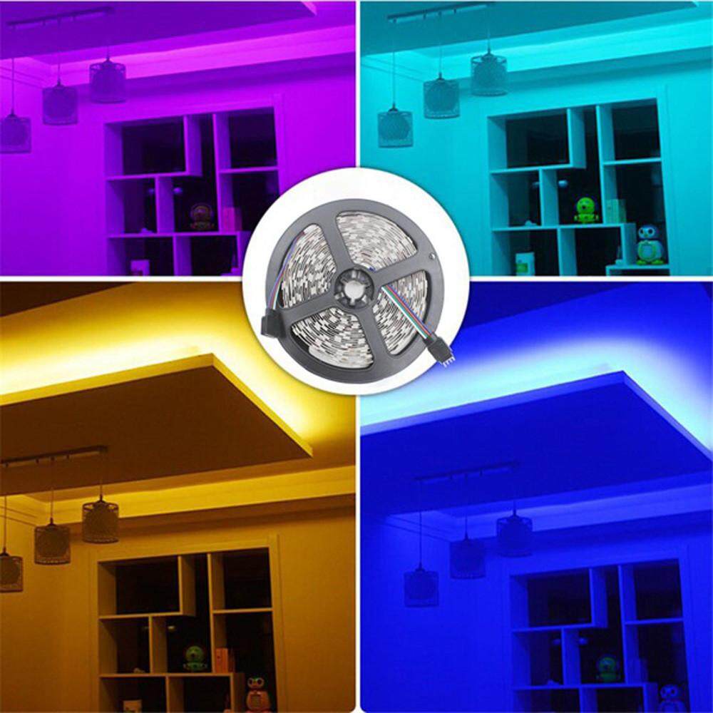 JY 3528 RGB Dây ĐÈN LED Ánh Sáng Linh Hoạt 10 M 600Led/M Âm Nhạc Điều Khiển từ xa IR DC12V