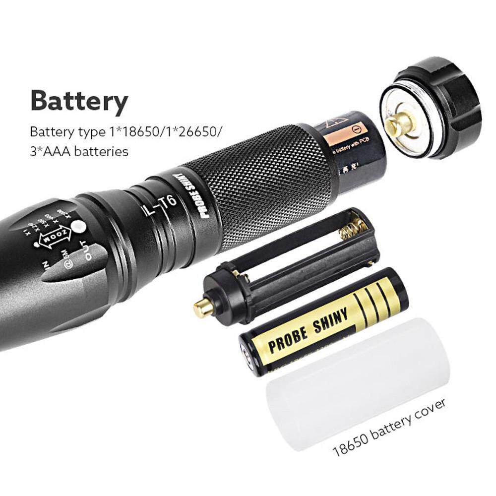 G700 X800 LED Zoom Military Grade Tactical Flashlight Shadowhawk