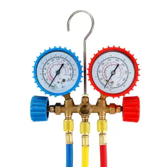 Air Conditioning Tools >> Refrigerant Manifold Gauge Set Air Conditioning Tools With Hose And Hook For R12 R22 R404a R134a Air Conditioning Tools >> Refrigerant Manifold Gauge Set Air Conditioning Tools With Hose And Hook For R12 R22 R404a R134a