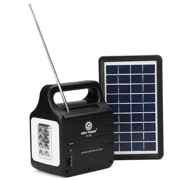 Solar Power Panel Generator Energy Kit Portable Home Solar Energy Power Generation Lighting System - intl