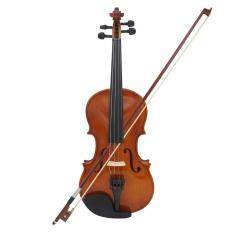 UINN Full Size 4/4 Vĩ Cầm Tự Nhiên Acoustic Gỗ Chắc Chắn Vĩ Cầm với Ốp Lưng Nhựa Thông