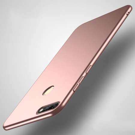 For Huawei Y9 2018 Casing Hard Matte Slim Back Case Cover 360 Protection Housing for Enjoy 8 Plus