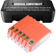 ELE 6 Colors Universal 270 271 Refillable Ink Cartridge with ARC Chip for thumbnail