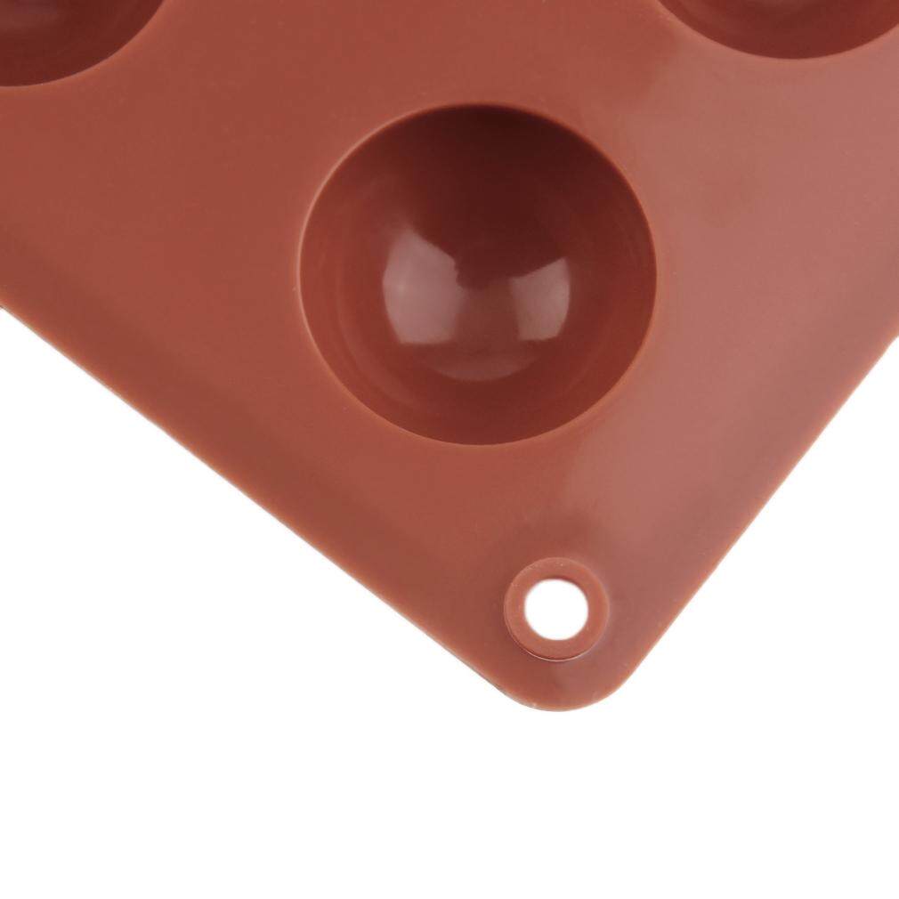 GETEK Professional 24 Hole Round Ball Shape Chocolate Mold Silicone Cake Mold