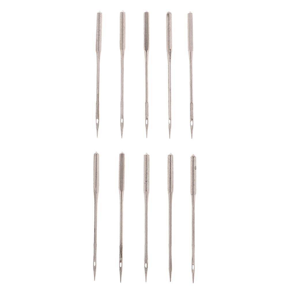 Loviver 14Pcs/set Needles Copper Handle Sewing Awl Hand Stitcher Shoe Repairing Tool