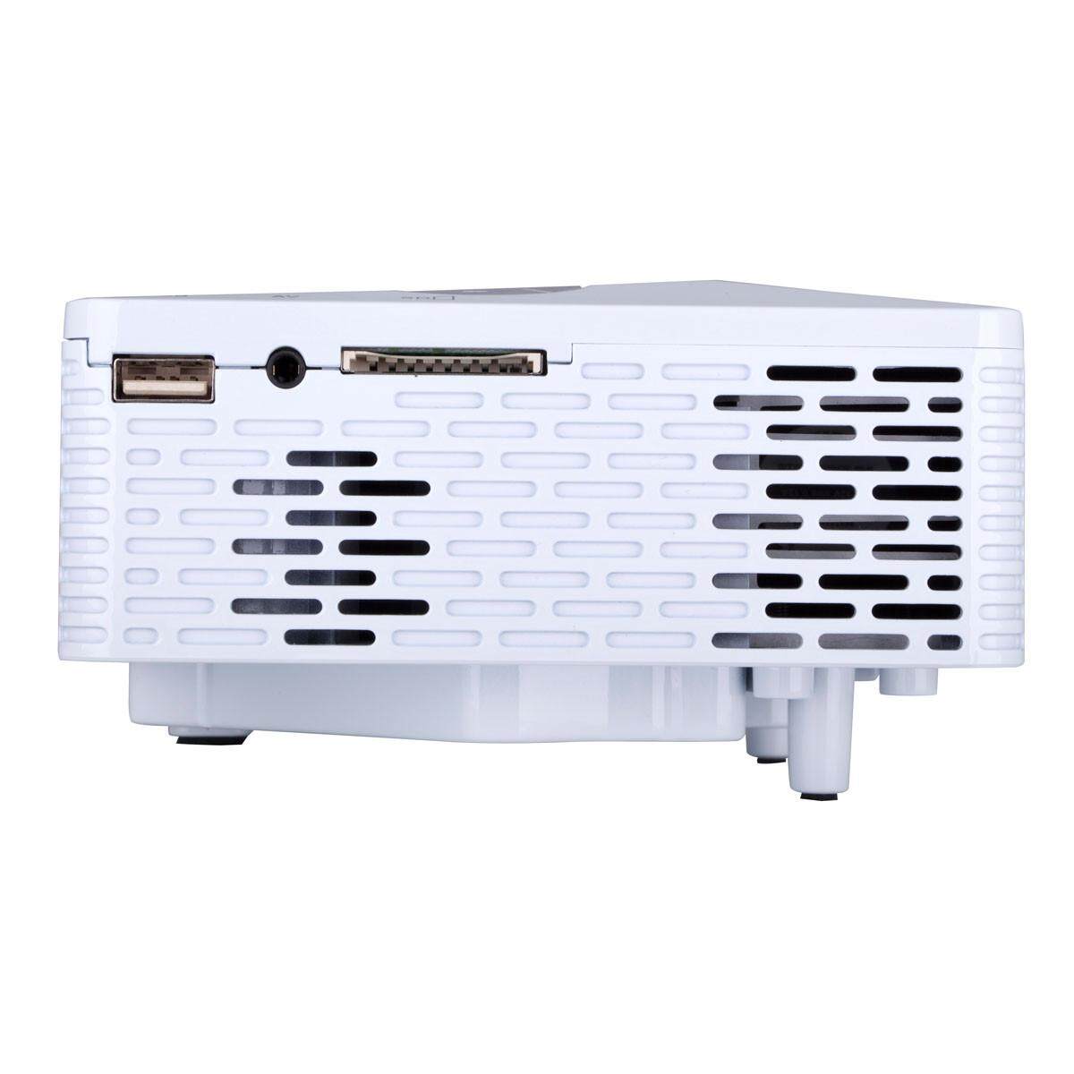 Bessky 500 lumens Đa Phương Tiện Di Động HD LED Máy Chiếu Gia Đình Đa Năng
