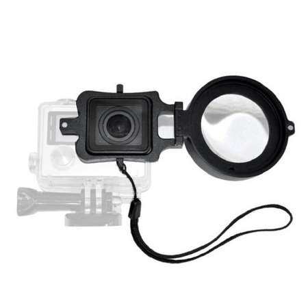 Miracle Shining 58mm Close-up 16X HD Macro Lens + Lens Filter + Adapter Ring for GoPro 4 3+