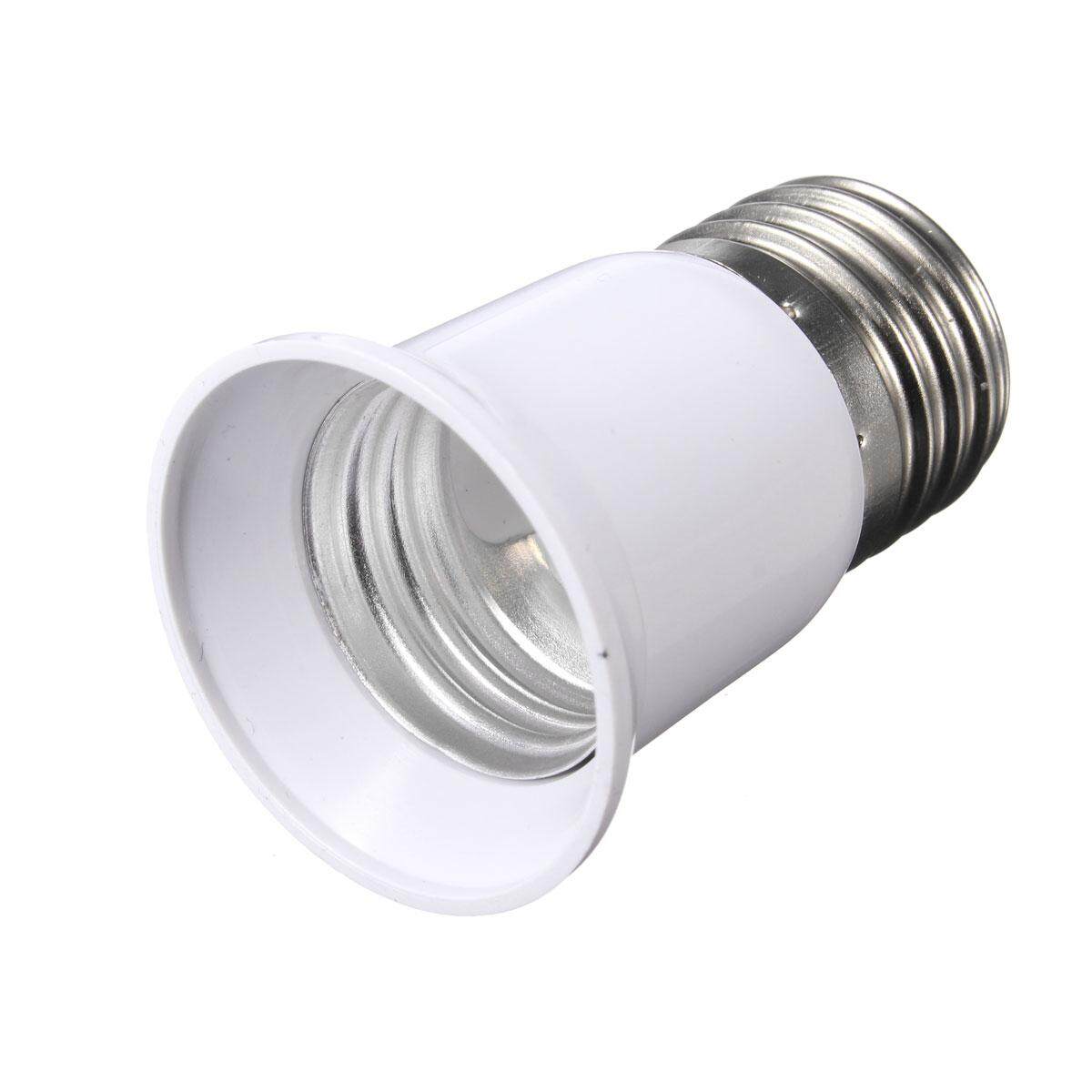 10pcs E27 to E27 Base Screw LED Light Lamp Bulb Holder Adapter Socket Converter 220V