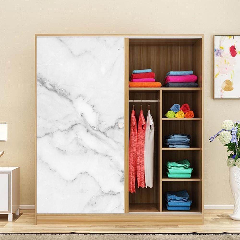 BuyBowie Marble Contact Paper,Self-Adhesive Stickers, Waterproof and Moisture-proof, for Cabinets, Tables and Chairs, Kitchen Cabinets Countertops Ects Home Appliances and Office Decorative Wallpaper