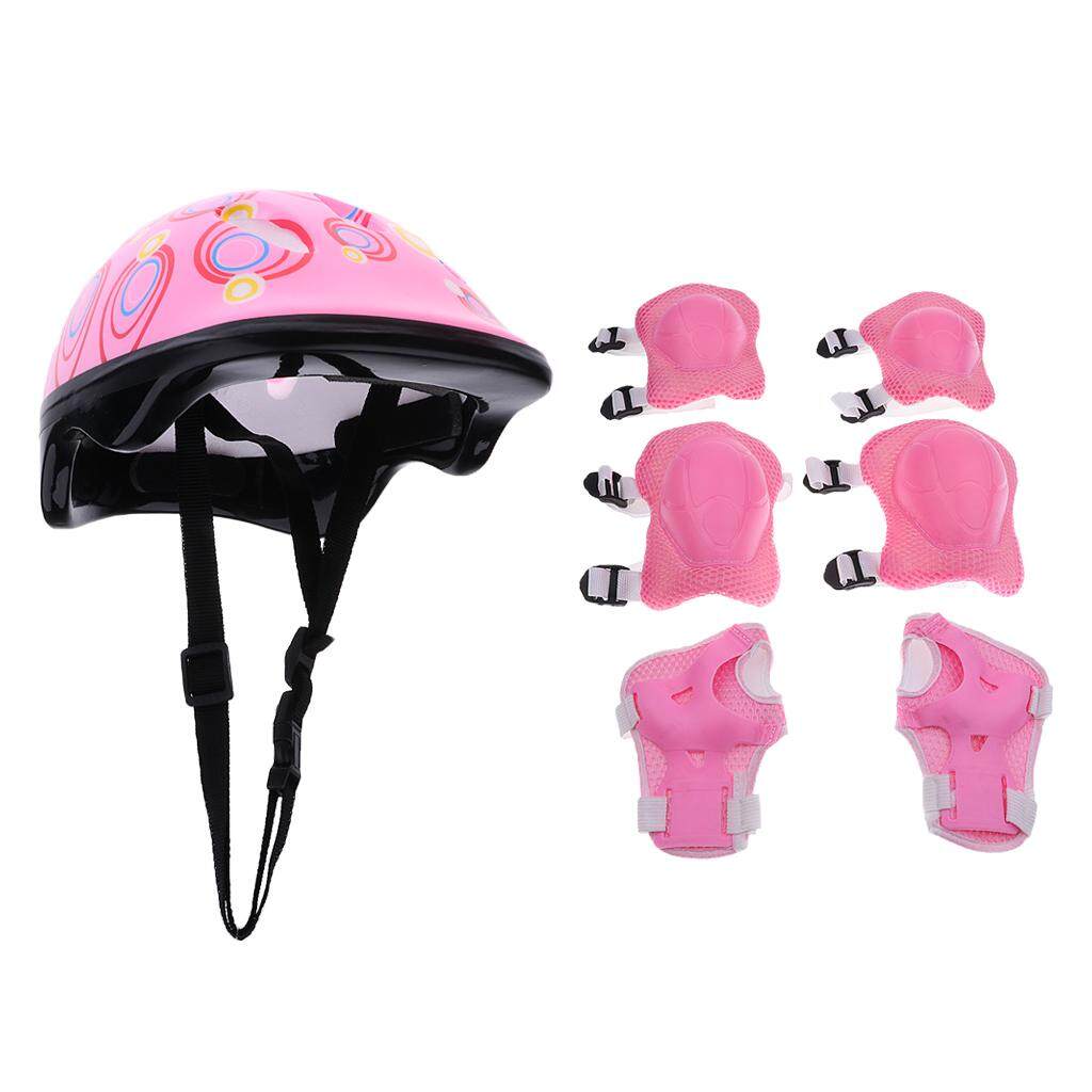 helmet and knee pad set