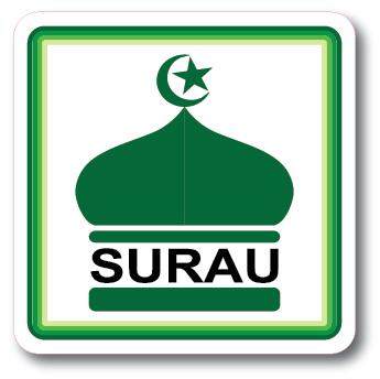 Surau Acrylic Sign Board 145x145x2mm We Accept Custom Make Order Lazada