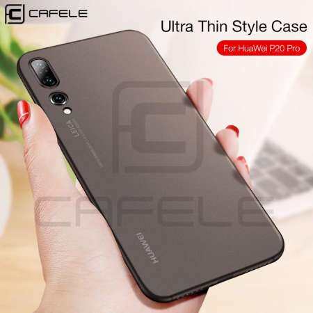 CAFELE Ultra Thin PP โปร่งแสงกรณีน้ำหนักเบาป้องกันลายนิ้วมือปกหลังแบบเต็มสำหรับ Huawei P20 Pro - INTL