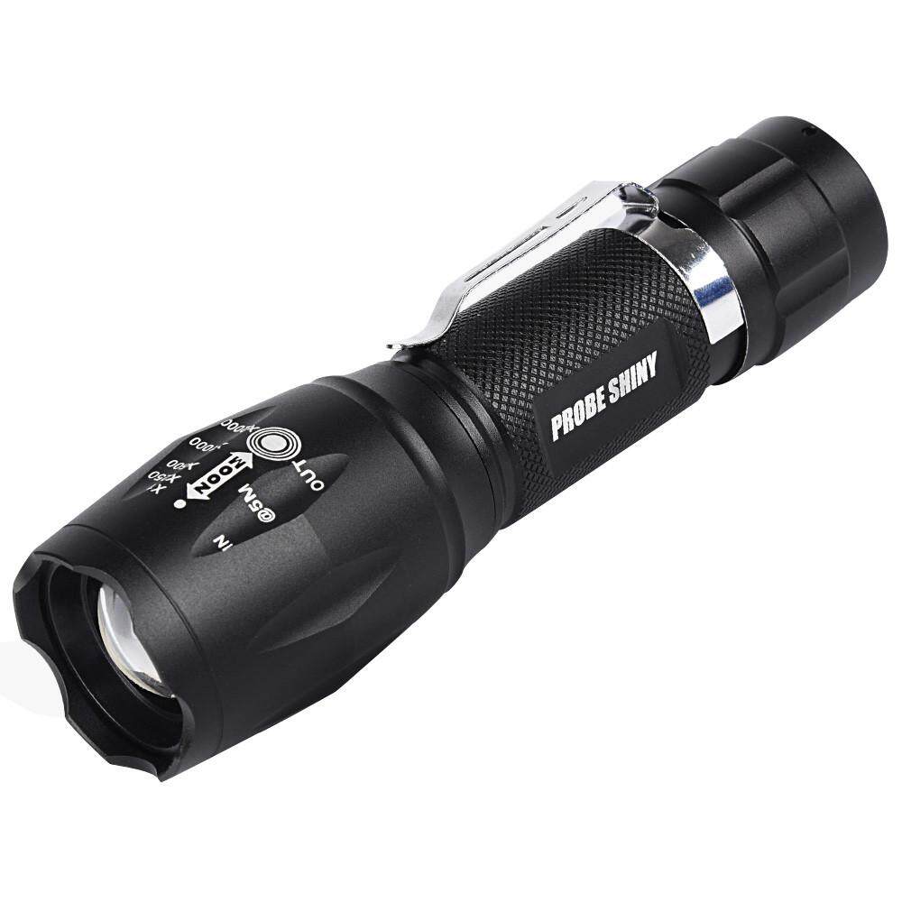 Super Bright XM-L T6 LED Adjustable Focus Flashlight Torch Zoomable