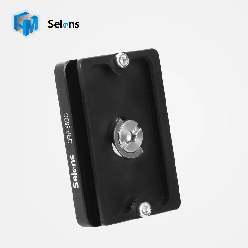 Selens Đế gắn máy ảnh tháo nhanh lên tripod bằng nhôm có kích thước 6x4.5x1.1cm, giá tốt - INTL