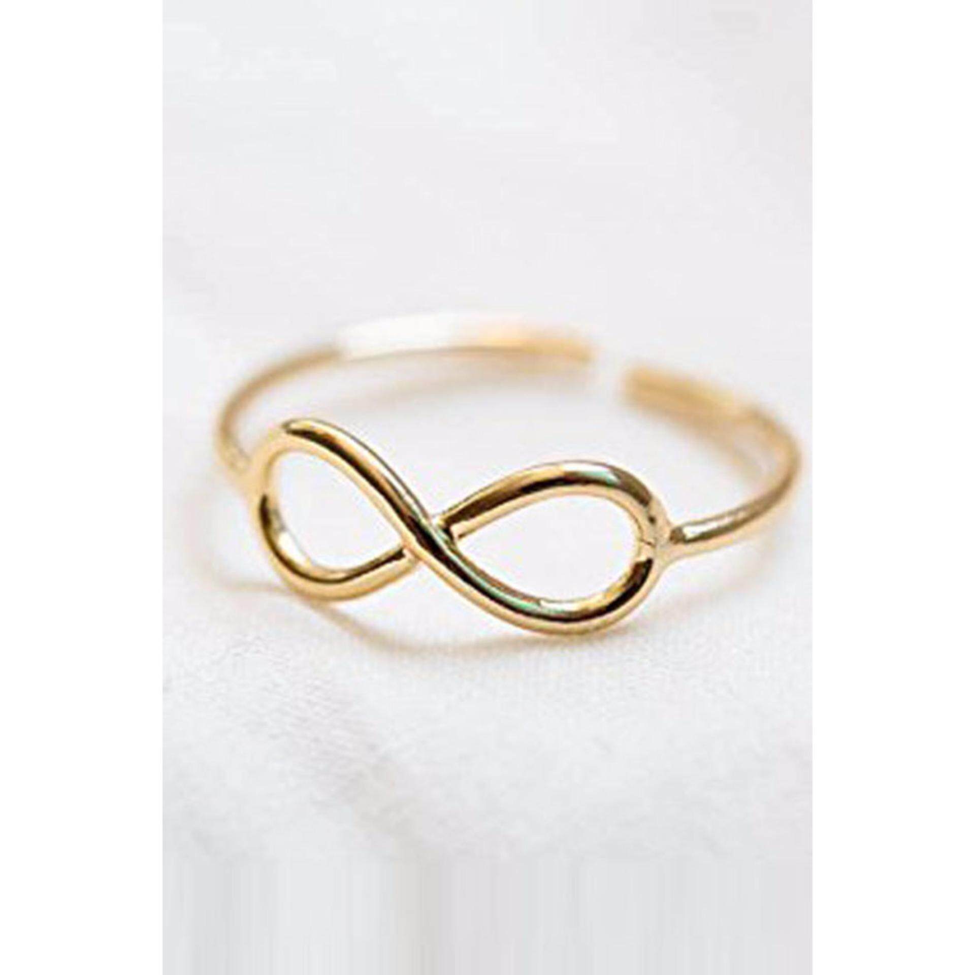 gold simple ring for girl