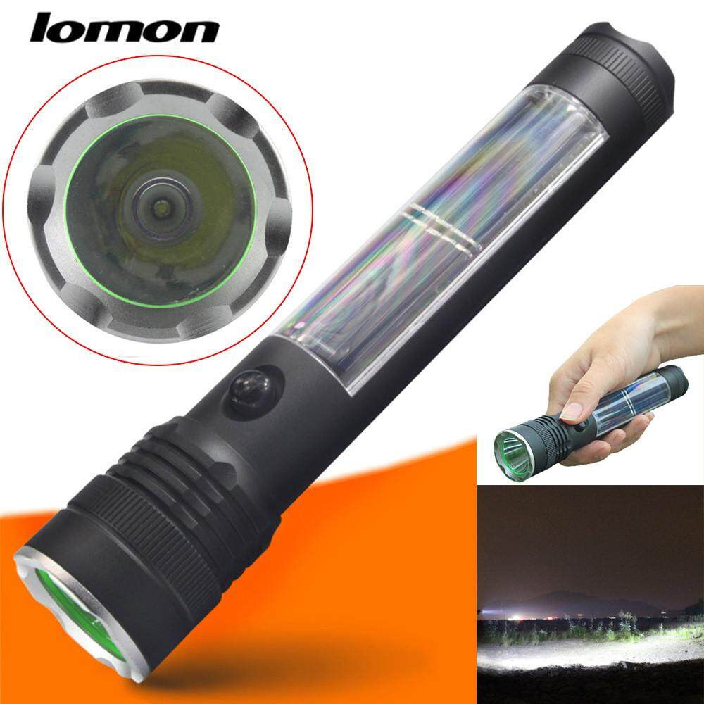 Outdoor Solar Rechargeable Camping Flashlight Rechargeable Mobile Phone