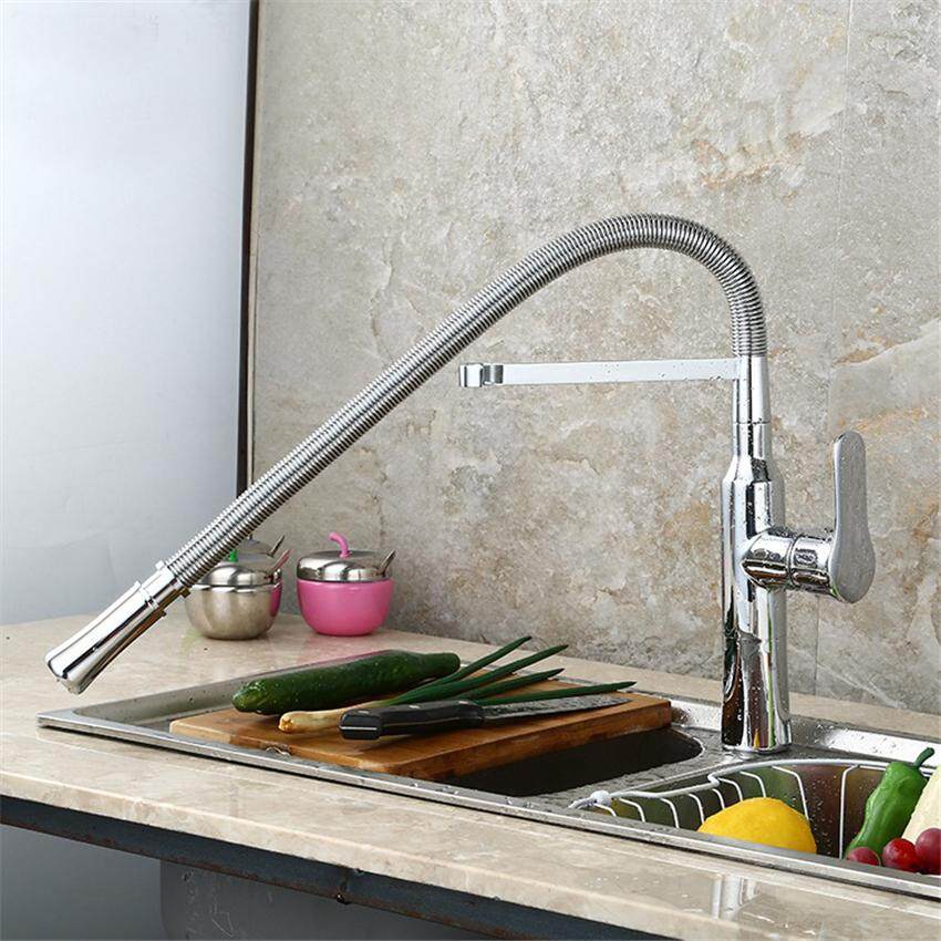 Kitchen Faucets Hot and Cold Water Sink Square Faucet