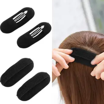 2x Bump It Up Volume Hair Insert Clip Back Beehive Marking Style