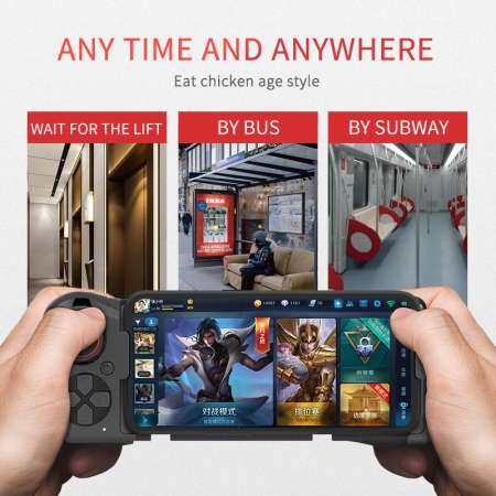 จอยเกมส์บลูทูธ PUGB Controller Universal จอยควบคุมเกม PUGB โทรศัพท์มือถือการควบคุมจอยสติ๊กสำหรับ Android สมาร์ทโฟนระบบ IOS
