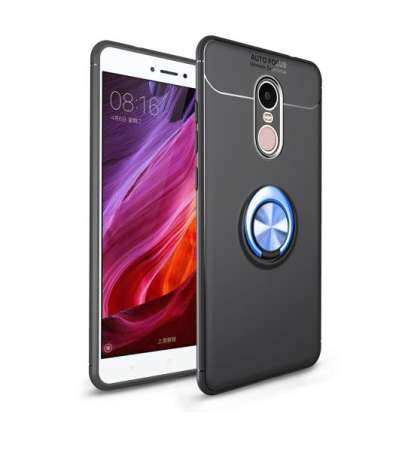สำหรับ Xiaomi Redmi Note4X เคสโทรศัพท์ Funda กรณีผู้ถือแหวนแม่เหล็กซิลิคอนฝาหลังสำหรับ Xiaomi Redmi หมายเหตุ 4X Coque - INTL