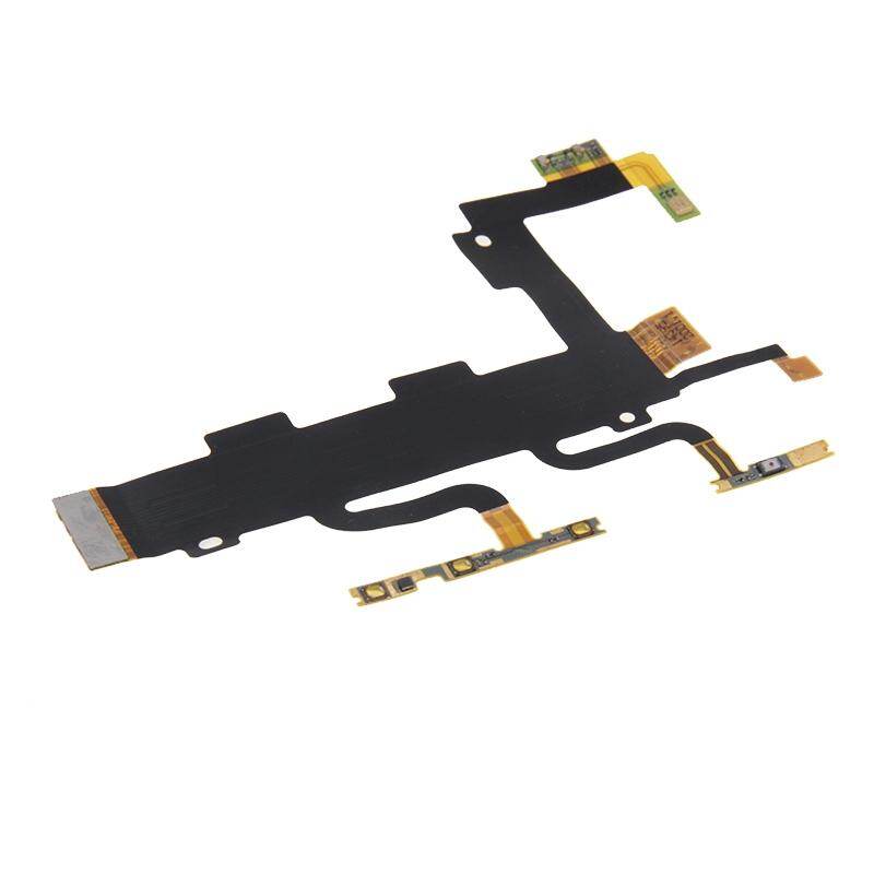 SmartPhonemall Nút Nguồn & Nút Âm Lượng & Cáp Micro Ribbon Flex Cho Sony Xperia C3