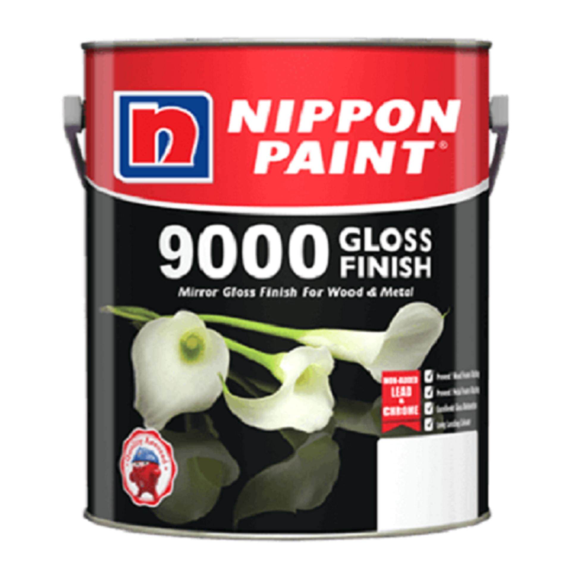 5L Nippon 9000 Gloss Finish 9600 CABANNA Lazada