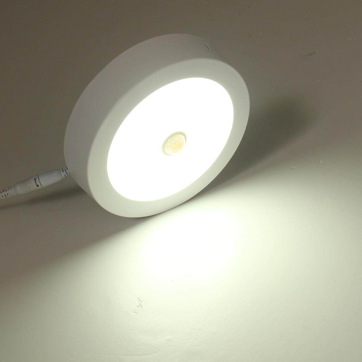 18W LED Surface Mounted PIR Sensore Soffitto Pannello Luce Round Square - intl