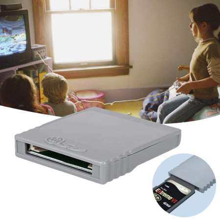 SD Flash Memory Card Converter For Nintendo Wii NGC Video Game Console