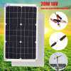 BOOM Solar Generator Solar Panel Portable 20W 18V USB+DC Port