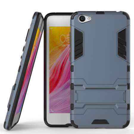 TPU และ PC 2 ใน 1 เคสโทรศัพท์ kickstand ทนทานเกราะเคสหลังสำหรับ VIVO Y55/Y55S/ y55L