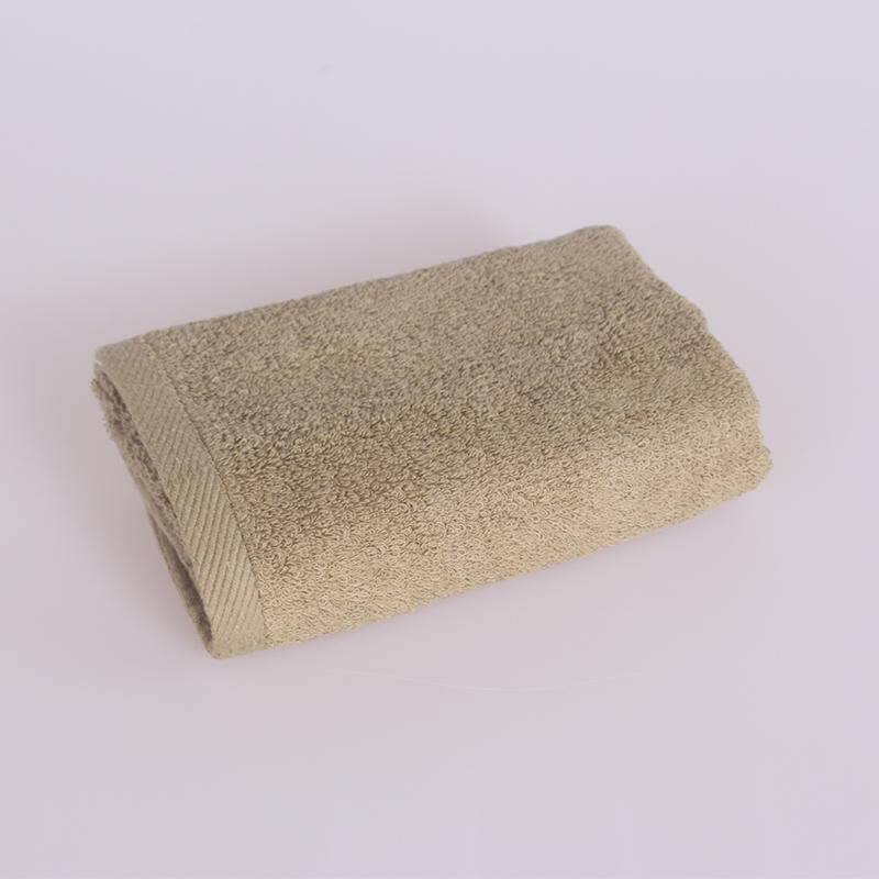 Yusha 100% Cotton Khăn Mặt Đồng Bằng Lớn Khăn Mặt Đồ Gia Dụng Hút Nước Rửa Mặt Khăn Mặt Khăn Tắm 100% Cotton Người Lớn Thể Thao Khăn Mặt