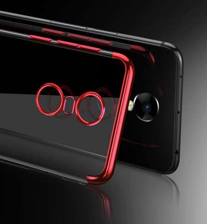 For Xiaomi Redmi Note 4x/Note 4 Ultra Slim Transparent Plating Soft TPU Silicone Clear Back Case
