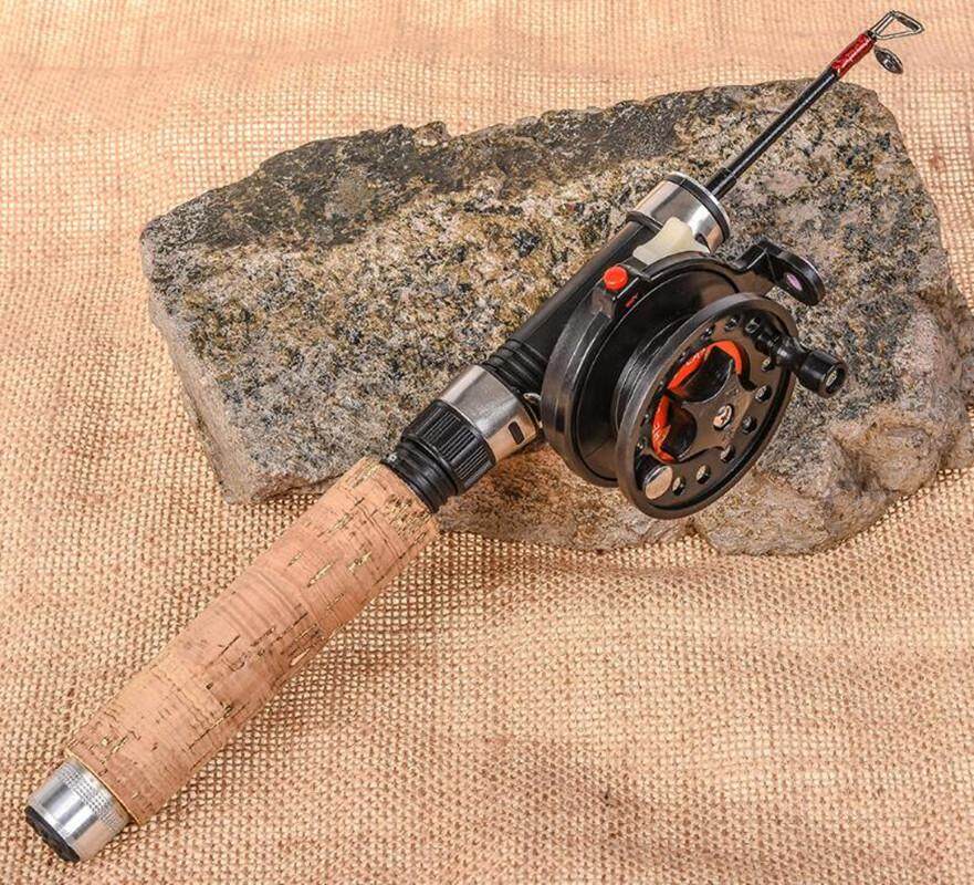 GM Fishing Rod + Reel Spinning Fishing Wheel Ice Rod Combo Fishing Tackle Fly Fishing Reel Kit