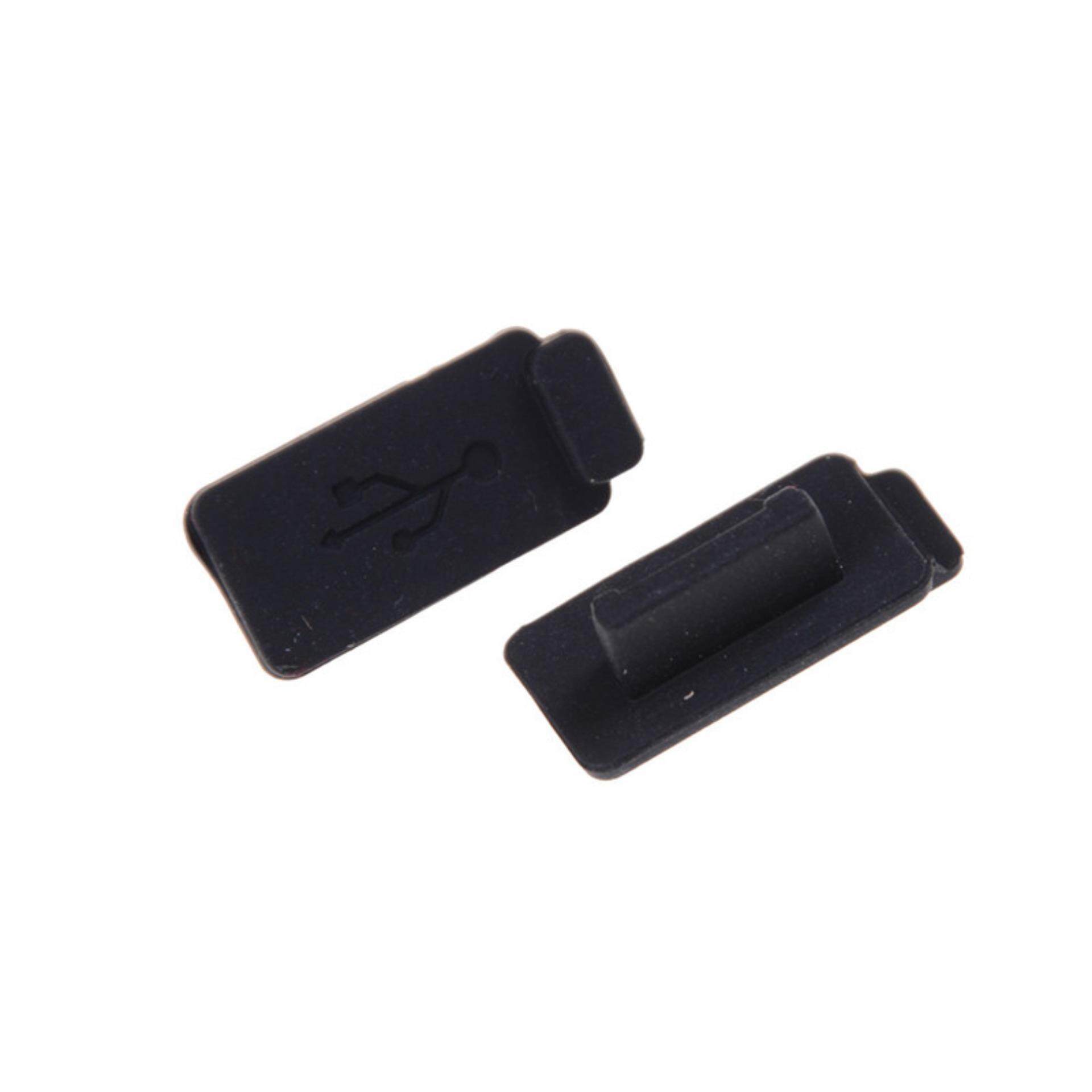 Durable Black PC Laptop USB Plug Cover Stopper Rubber Soft Silicon Dust Cap